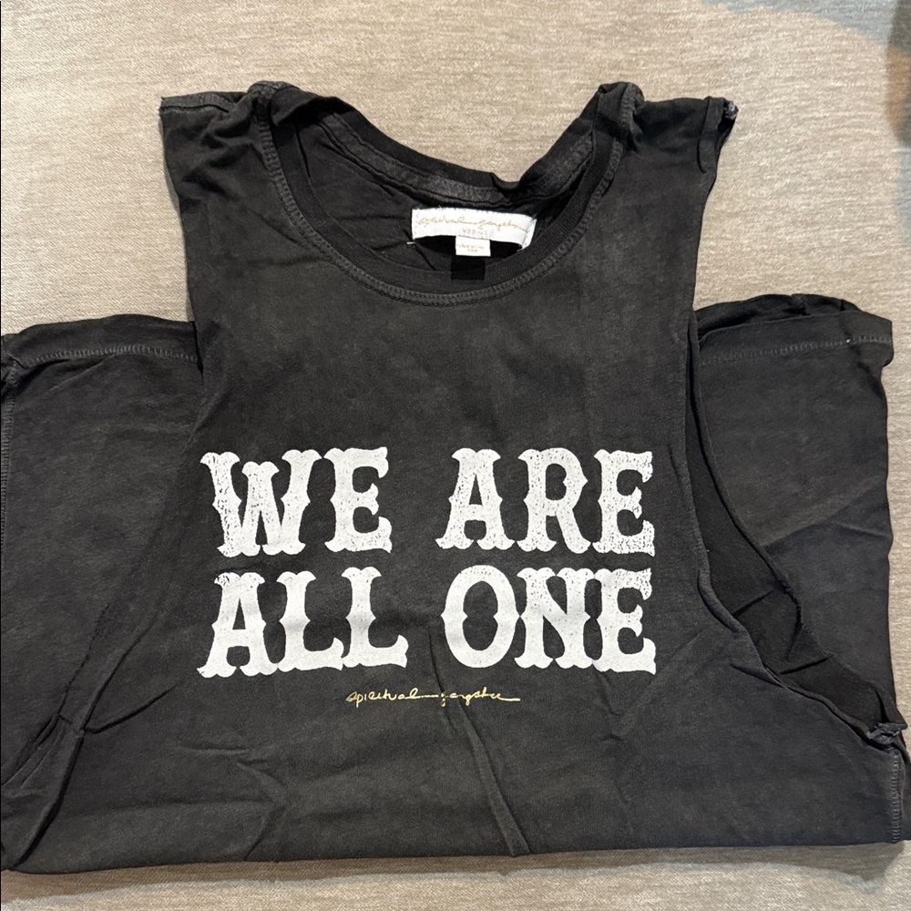Spiritual Gangster Black Tank Top